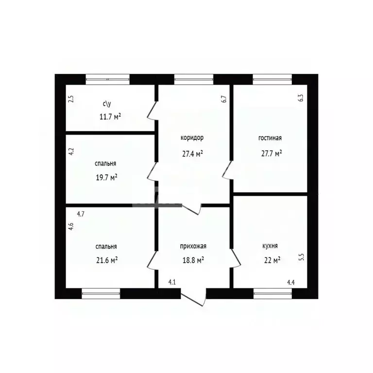 Дом в Дагестан, Дагестанские Огни ул. Малкина, 52 (154 м) - Фото 2