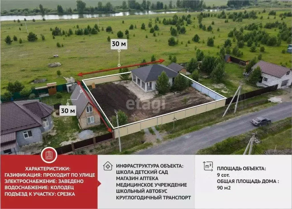 Дом в Тюменская область, Тюменский муниципальный округ, д. Ушакова ул. ... - Фото 0