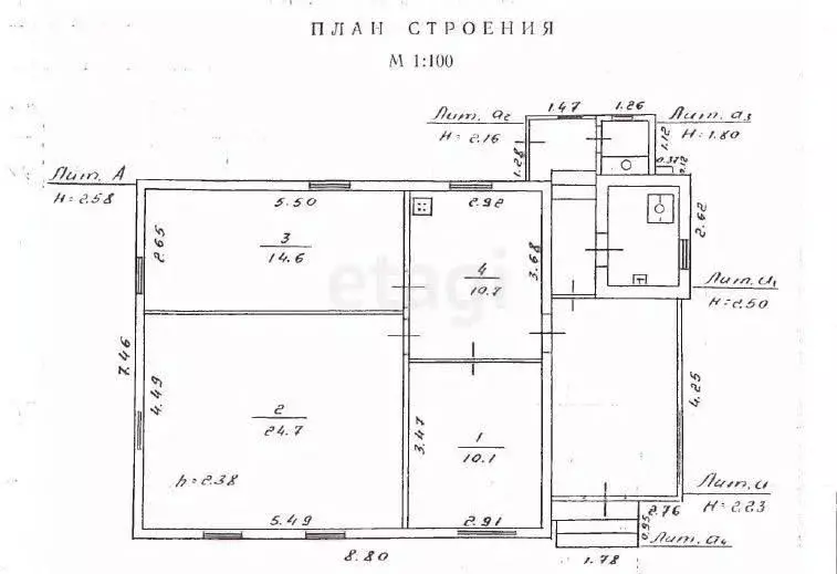 Дом в Псковская область, Псков Солнечная ул., 53 (60 м) - Фото 2