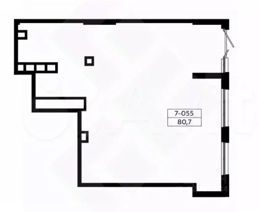 Помещение свободного назначения в Москва Сосенское поселение, просп. ... - Фото 2