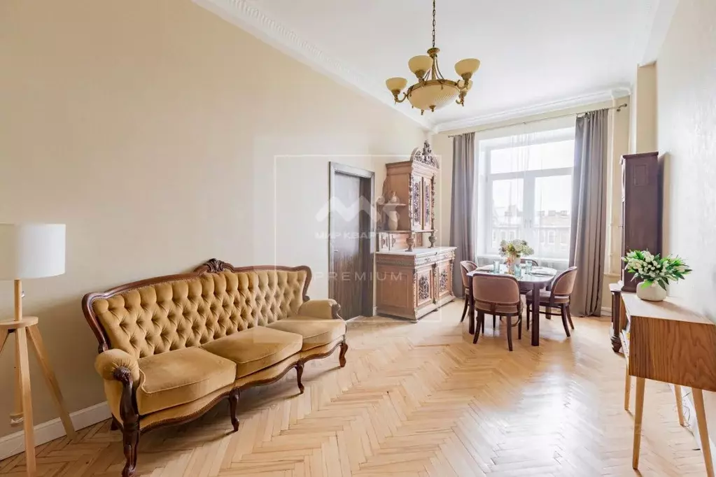 2-к кв. Санкт-Петербург Суворовский просп., 61 (83.0 м) - Фото 1
