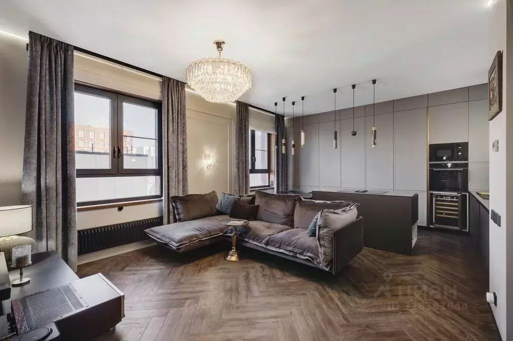 4-к кв. Москва ул. Архитектора Щусева, 5к2 (84.9 м) - Фото 1