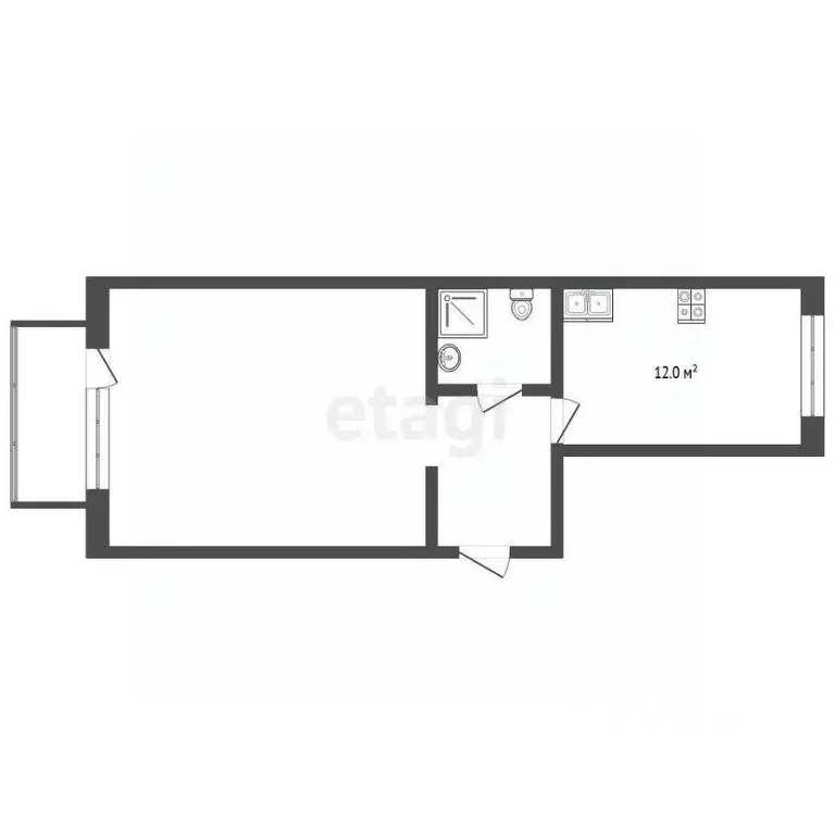 1-к кв. Саратовская область, Балашов ул. Строителей, 6А (41.5 м) - Фото 1