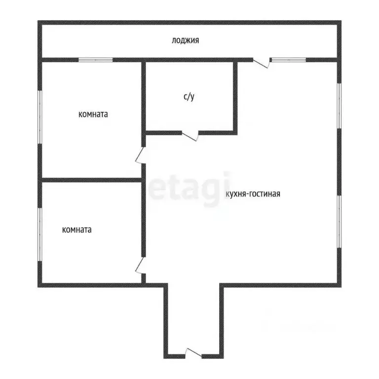 2-к кв. Курганская область, Курган Сибирская ул., 16 (70.0 м) - Фото 2