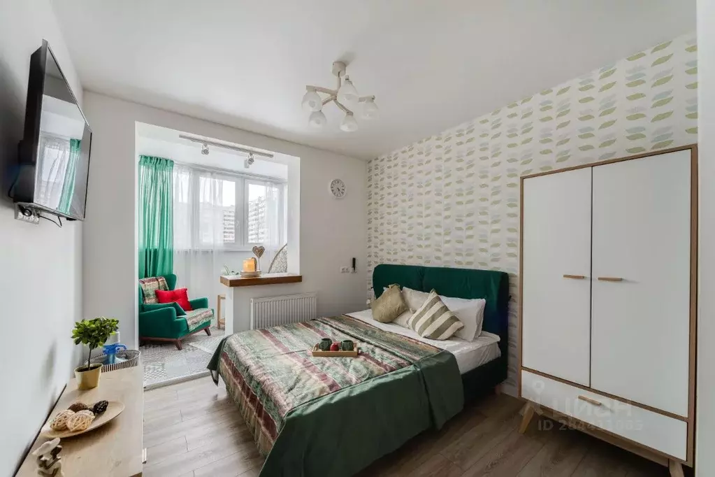 1-к кв. Московская область, Реутов Юбилейный просп., 67 (30.0 м) - Фото 1