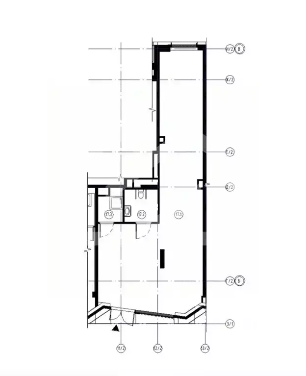 Помещение свободного назначения в Москва 3-я Гражданская ул., 1 (89 м) - Фото 2