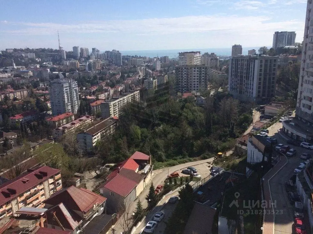 Студия Краснодарский край, Сочи Виноградная ул., 22/1Б (37.0 м) - Фото 0