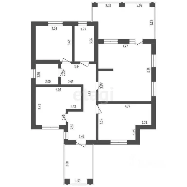 Дом в Ростовская область, Аксай ул. Платановая (94 м) - Фото 2