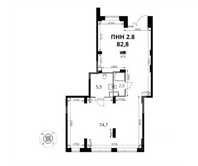 Помещение свободного назначения в Московская область, Химки ул. 1-я ... - Фото 2