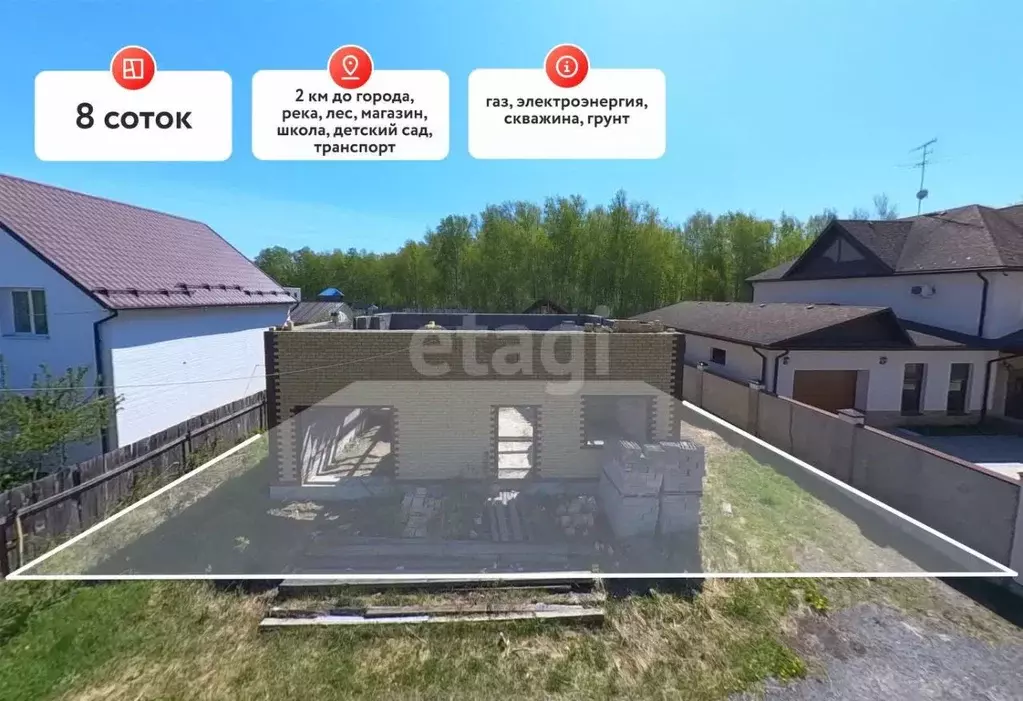 Дом в Тюменская область, Тюмень Березняки СНТ,  (170 м) - Фото 1