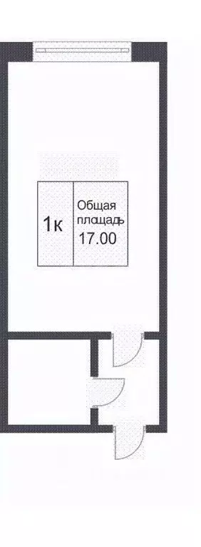 Студия Кемеровская область, Кемерово просп. Ленина, 137а (16.5 м) - Фото 1