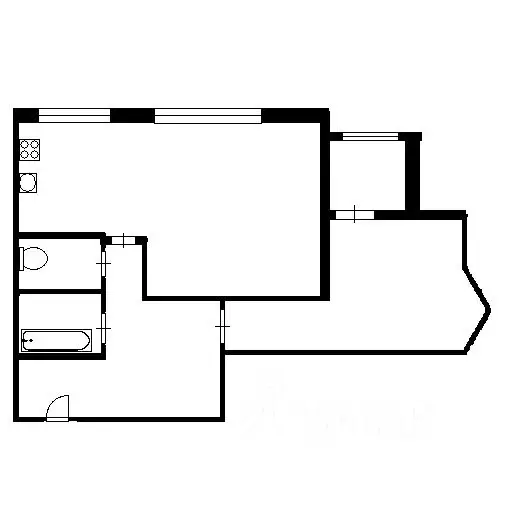 2-к кв. Башкортостан, Уфа Караидельская ул., 60 (55.7 м) - Фото 2