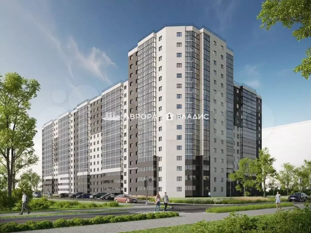 1-к. квартира, 38,5 м, 6/14 эт. - Фото 1