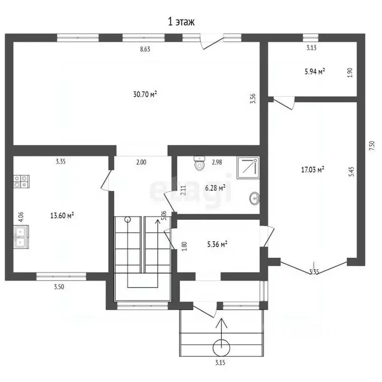 Дом в Московская область, Кубинка Кубинка-60 СНТ, 132/2 (280 м) - Фото 2