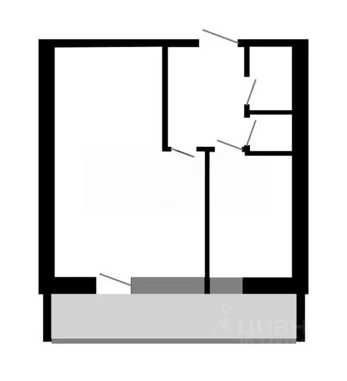 1-к кв. Москва 2-я Вольская ул., 26 (40.7 м) - Фото 2