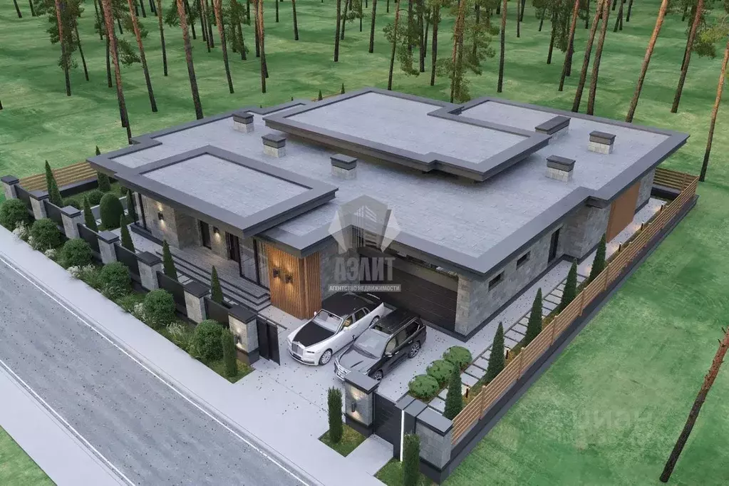 Дом в Москва д. Бурцево, Лесная Слобода кп, пер. Малый Бурцевский (450 ... - Фото 2