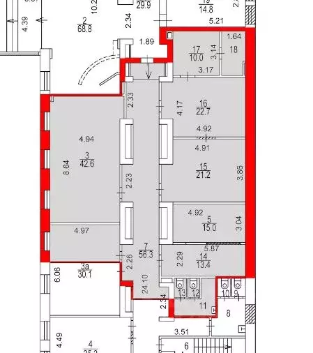 Офис в Москва Ленинградский просп., 47С2 (216 м) - Фото 2