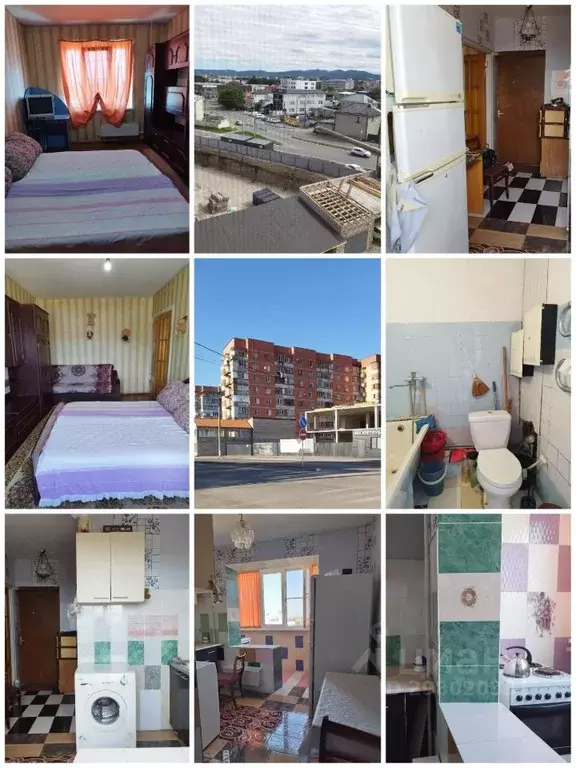 1-к кв. Кабардино-Балкария, Нальчик ул. Ю.А. Гагарина, 2к3 (28.0 м) - Фото 2