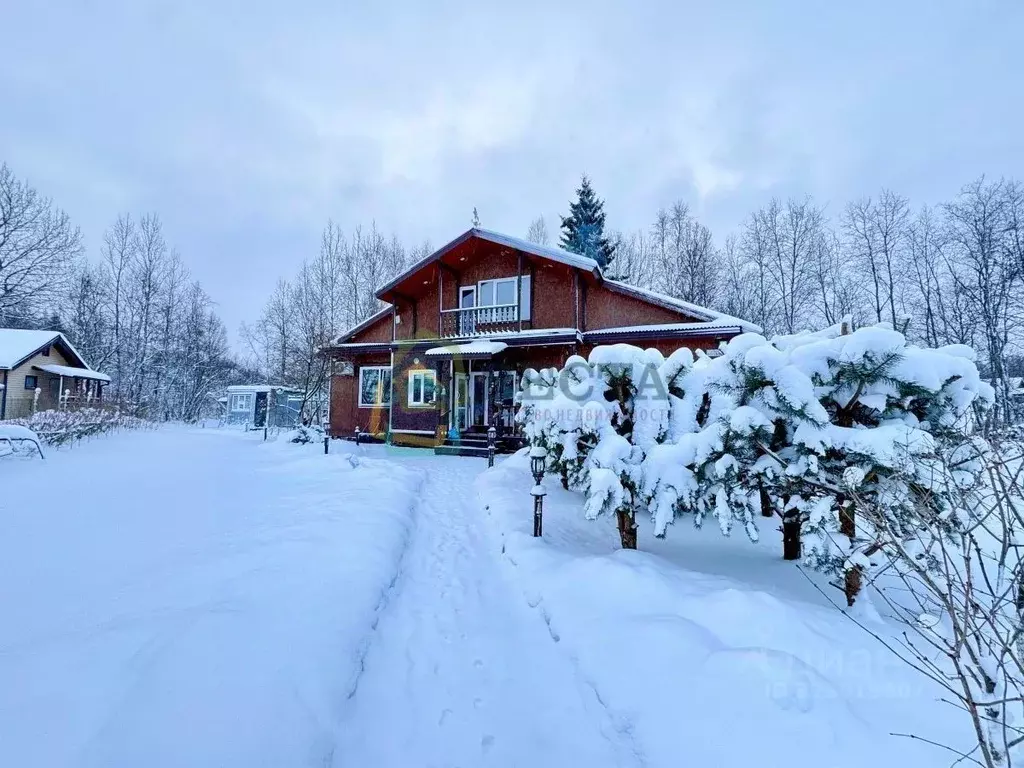 Дом в Ленинградская область, Приозерский район, Сосновское с/пос, ... - Фото 1