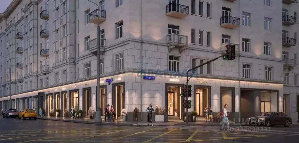 Помещение свободного назначения в Москва 1-я Тверская-Ямская ул., 11 ... - Фото 1