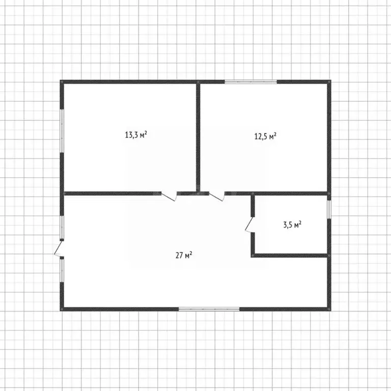 Дом в Адыгея, Майкопский район, Даховская ст-ца Ключевая ул. (60 м) - Фото 2