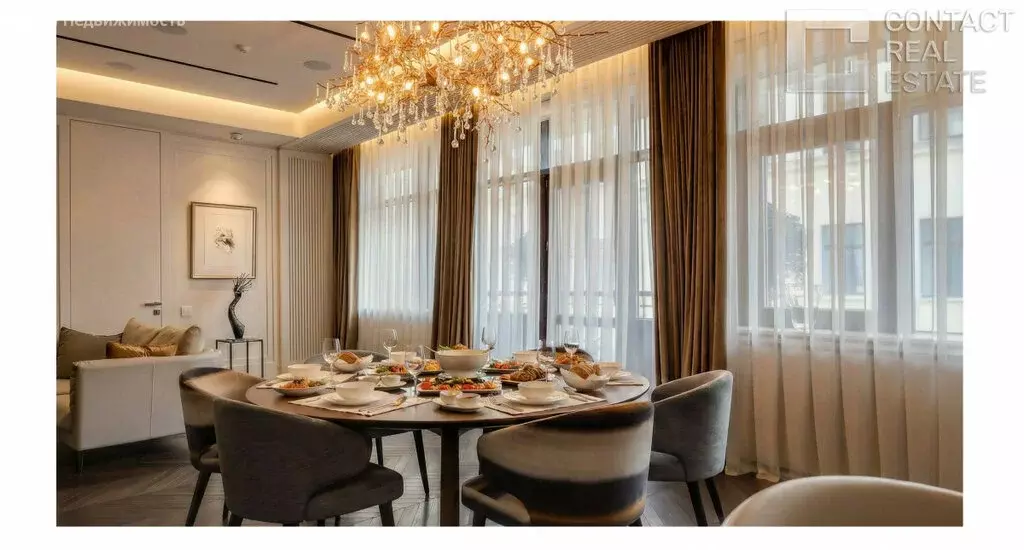 5-комнатная квартира: Москва, Малый Козихинский переулок, 11 (350 м) - Фото 2