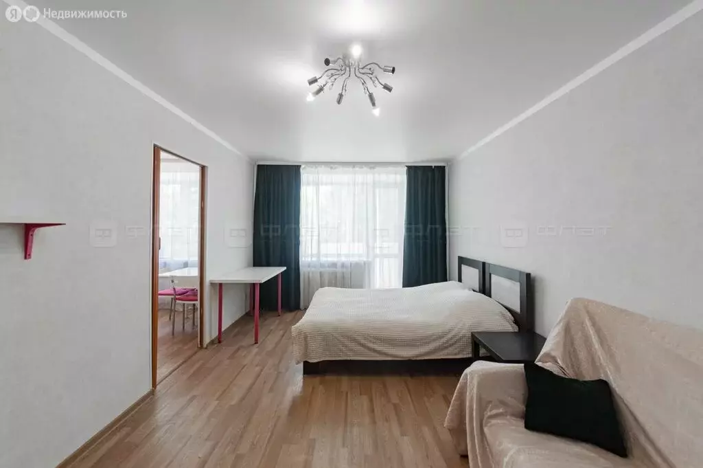 1-комнатная квартира: Казань, улица Нурсултана Назарбаева, 60 (33.4 м) - Фото 1