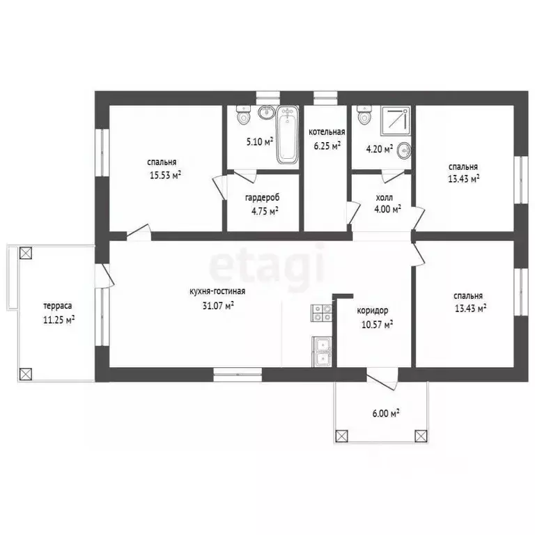 Дом в Ярославская область, Ярославский муниципальный округ, с. Лютово ... - Фото 2