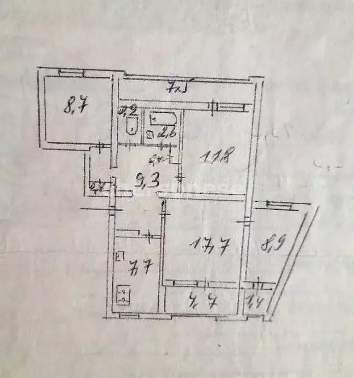 4-к кв. Севастополь ул. Громова, 60В (100.0 м) - Фото 2