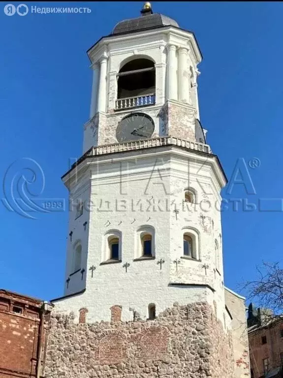 Квартира-студия: Выборг, улица Сторожевой Башни, 9 (21.9 м) - Фото 1