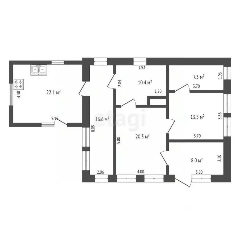 Дом в Ростовская область, Неклиновский район, с. Лакедемоновка Степная ... - Фото 1