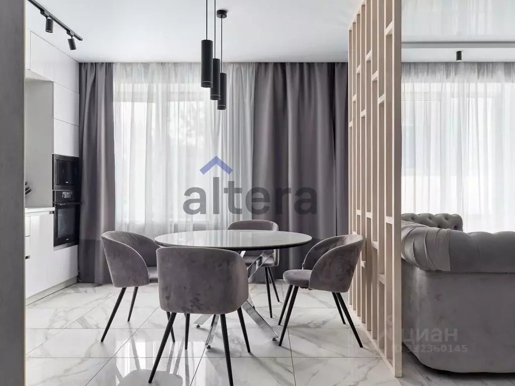 1-к кв. Татарстан, Казань ул. Фикрята Табеева, 1 (60.4 м) - Фото 2