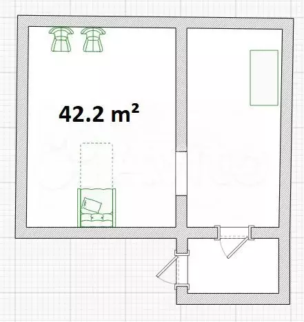 Дача 42,2 м на участке 3,8 сот. - Фото 0