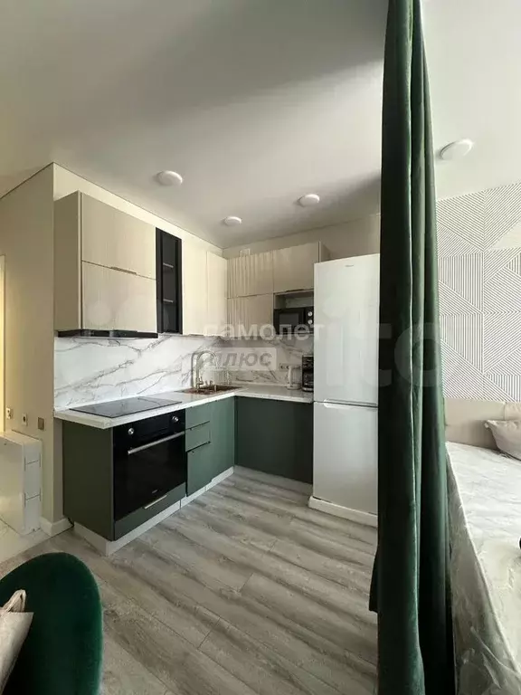 Квартира-студия, 27,6 м, 9/9 эт. - Фото 1