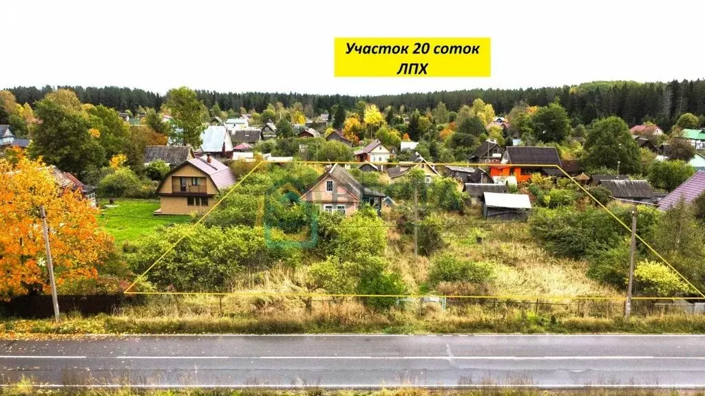 Участок в посёлок Дивенский, улица Урицкого, 9А (20.55 м) - Фото 1