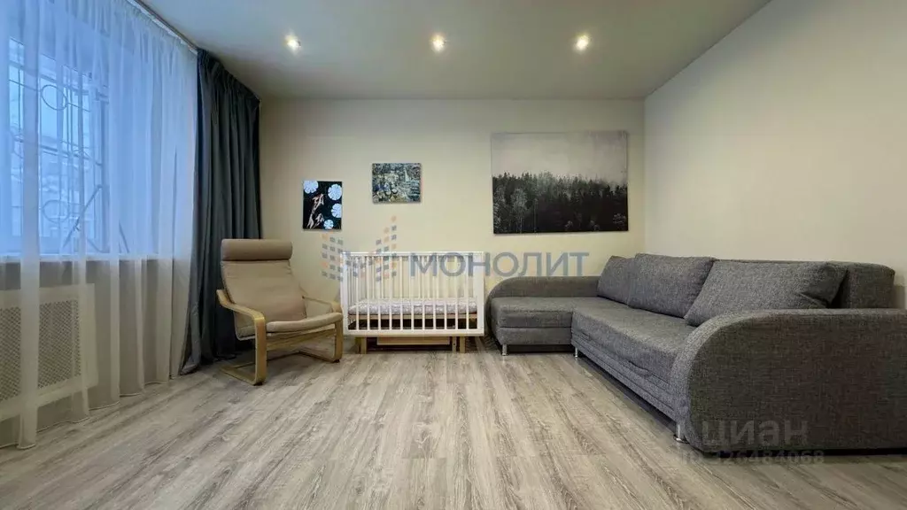 1-к кв. Нижегородская область, Нижний Новгород Медицинская ул., 16к1 ... - Фото 1