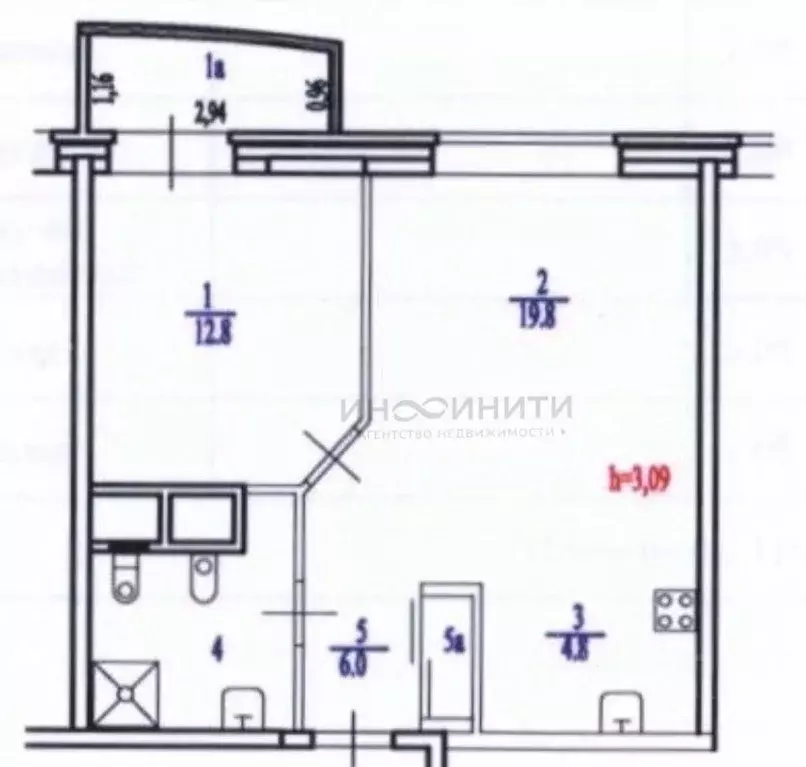 2-к кв. Москва ул. Талалихина, 8 (50.0 м) - Фото 2