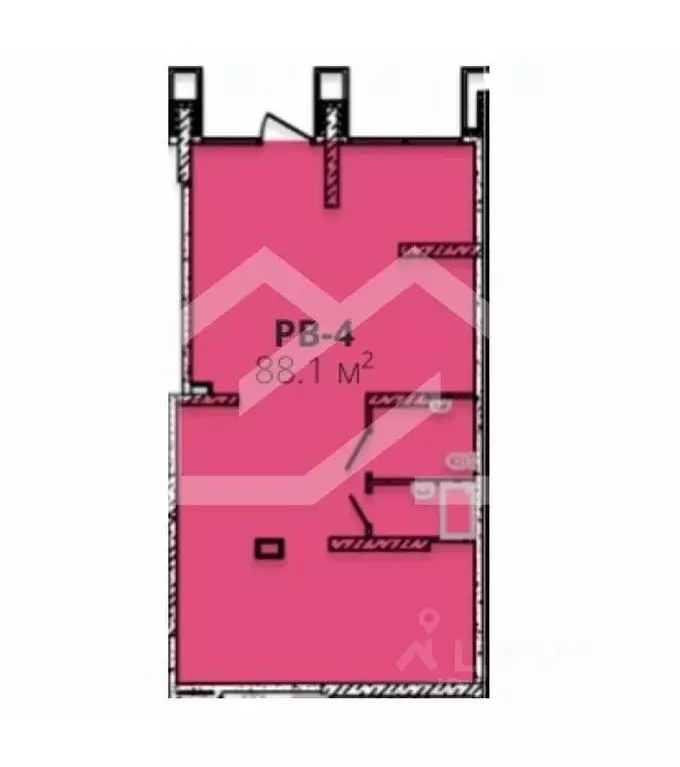 Торговая площадь в Москва Стоун Райз жилой комплекс (88 м) - Фото 1