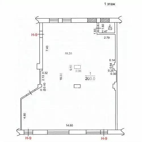 Офис в Алтайский край, Барнаул просп. Калинина, 15/1 (204 м) - Фото 2