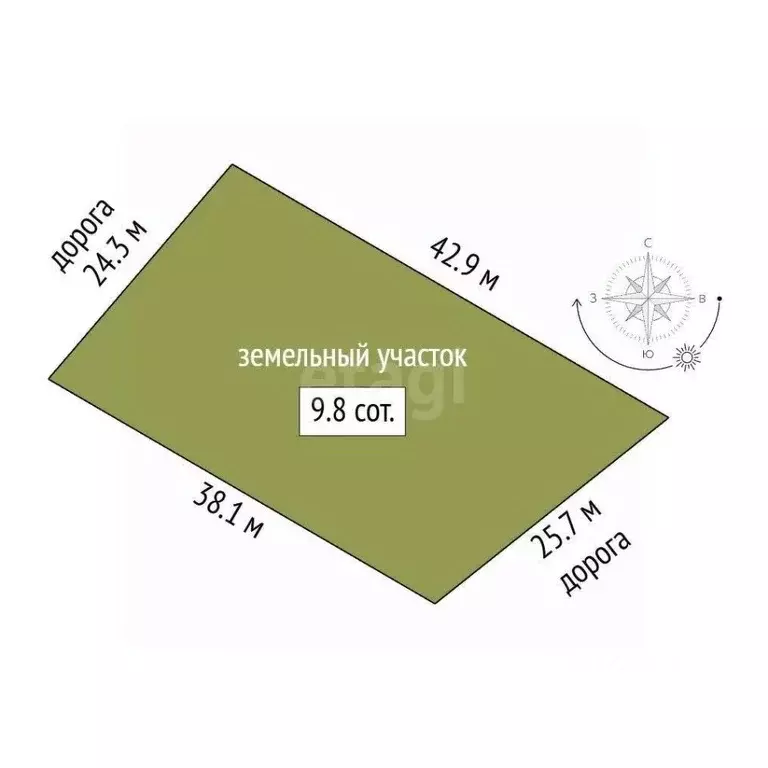 Участок в Крым, Симферопольский район, Добровское с/пос, с. Пионерское ... - Фото 2