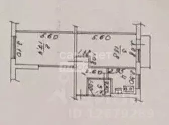 2-к кв. Липецкая область, Липецк ул. Циолковского, 37/2 (47.3 м) - Фото 2