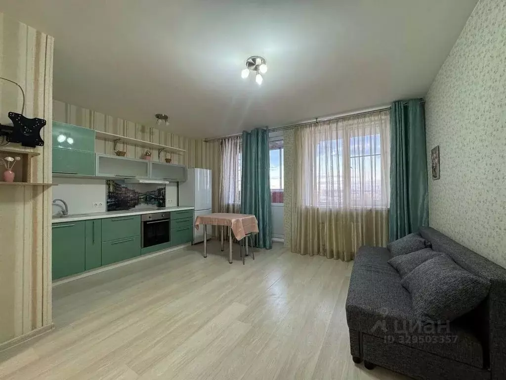 Студия Пермский край, Пермь ул. Никулина, 8 (28.7 м) - Фото 1