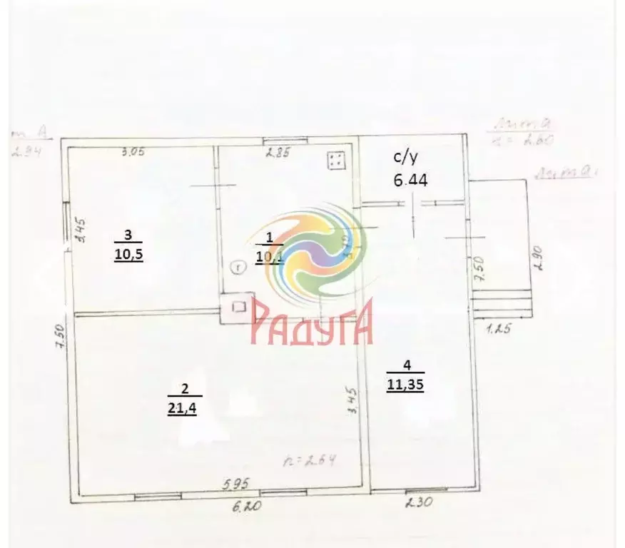 Дом в Ивановская область, Шуя Северный тракт, 101 (58 м) - Фото 2