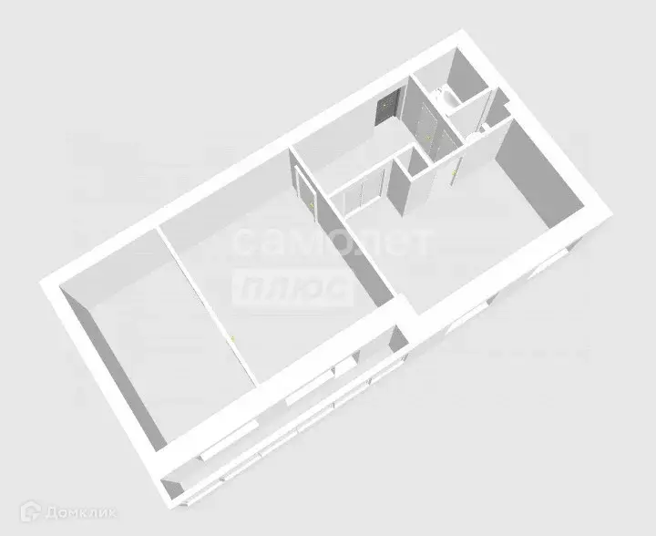 Продаётся 3-к квартира, 56 м - Фото 1