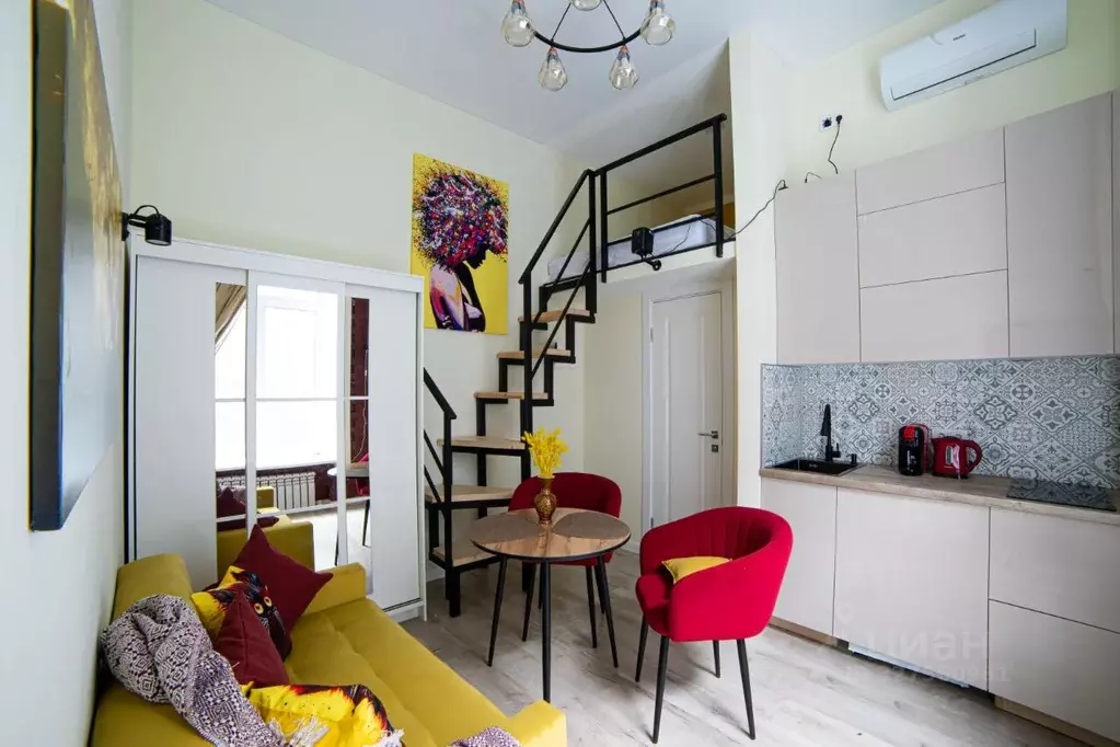 Студия Москва ул. Покровка, 31С1г (25.0 м) - Фото 1