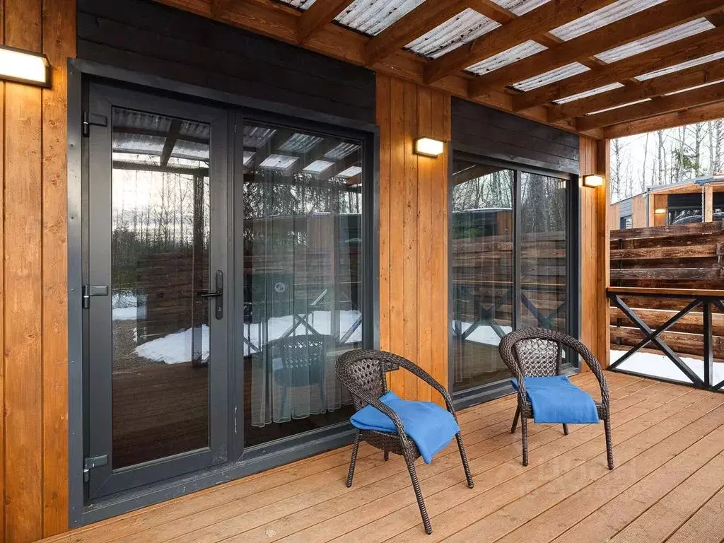 Дом в Ленинградская область, Приозерский район, Сосновское с/пос, ... - Фото 1