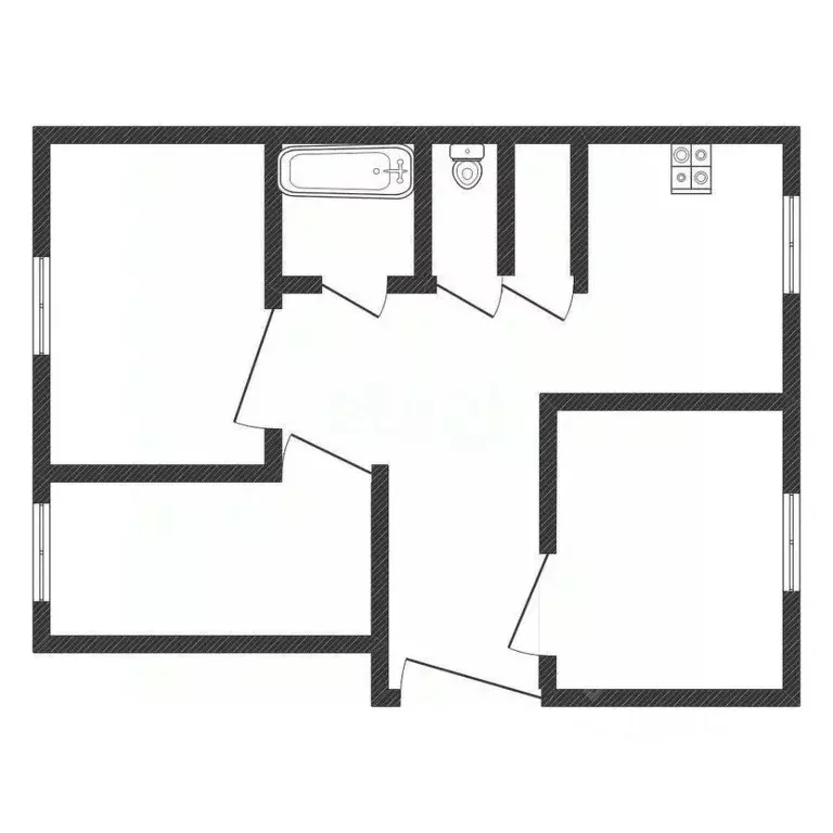 3-к кв. Смоленская область, Сафоново ул. Строителей, 6 (73.6 м) - Фото 2