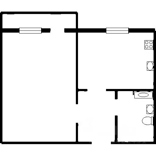 1-к кв. Татарстан, Казань просп. Ямашева, 103 (41.0 м) - Фото 2