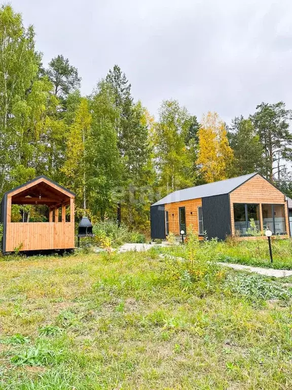 Дом в Свердловская область, Полевской городской округ, с. Курганово ... - Фото 1