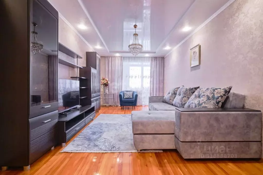 3-к кв. Томская область, Томск пер. Макушина, 14/1 (66.7 м) - Фото 1